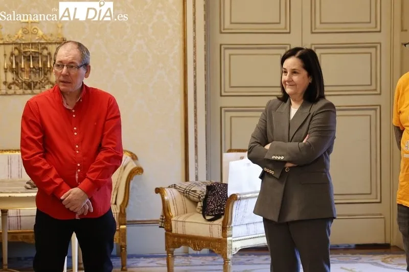 Recepción en el Ayuntamiento a la Asociación de Personas con Epilepsia de Castilla y León (Aspecyl). Foto de David Sañudo