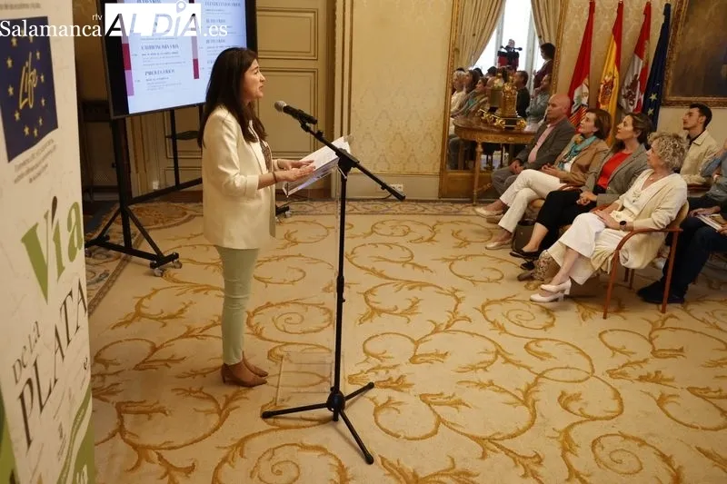 Presentación en el Ayuntamiento de Salamanca de la tercera Semana Savia. Foto de David Sañudo