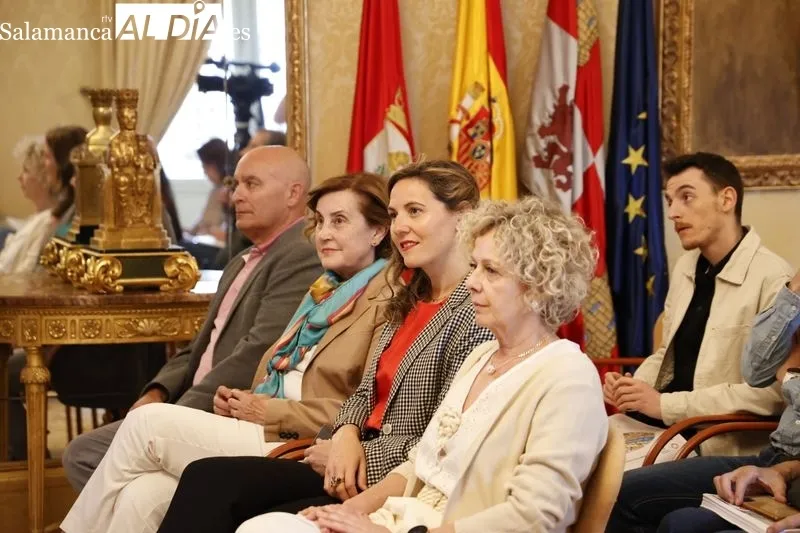 Presentación en el Ayuntamiento de Salamanca de la tercera Semana Savia. Foto de David Sañudo