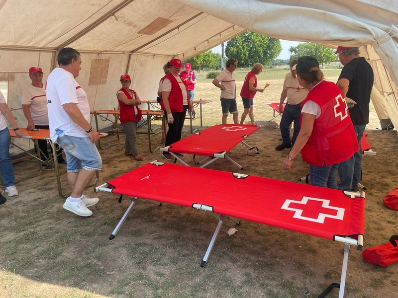 Cruz Roja se prepara ante el riesgo de incendios con un taller en Vitigudino