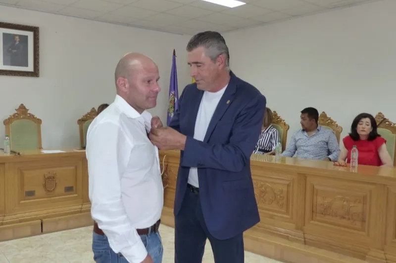 Alejandro González se ha convertido en el nuevo alcalde de Villoria este sábado