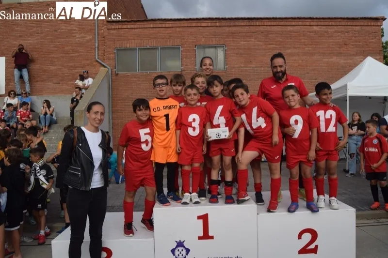 Peñaranda celebraba este sábado el X Torneo Fútbol 7