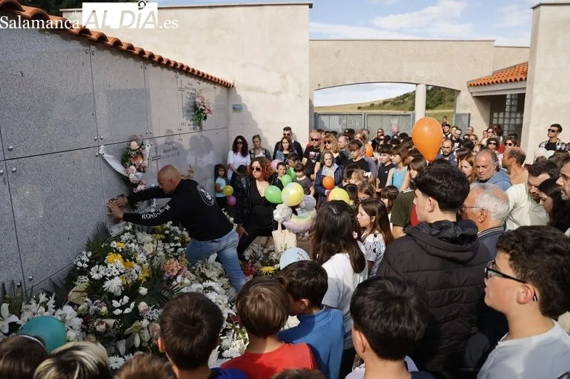 Homenaje a Alberto en Moterrubio de la Armuña. Fotos: David Sañudo