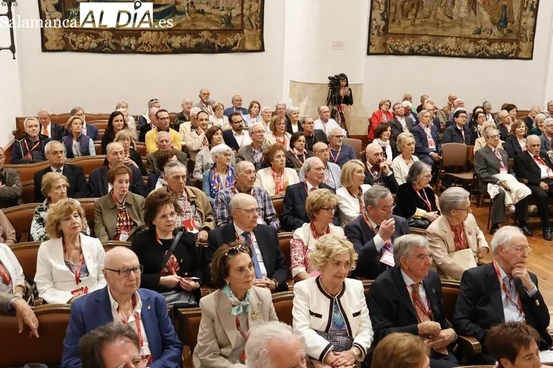 Bienvenida a los antiguos alumnos de la Universidad de Salamanca. Fotos: David Sañudo
