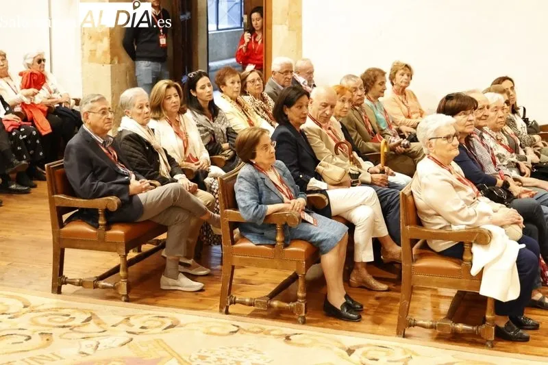 Bienvenida a los antiguos alumnos de la Universidad de Salamanca. Fotos: David Sañudo