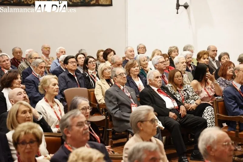 Bienvenida a los antiguos alumnos de la Universidad de Salamanca. Fotos: David Sañudo