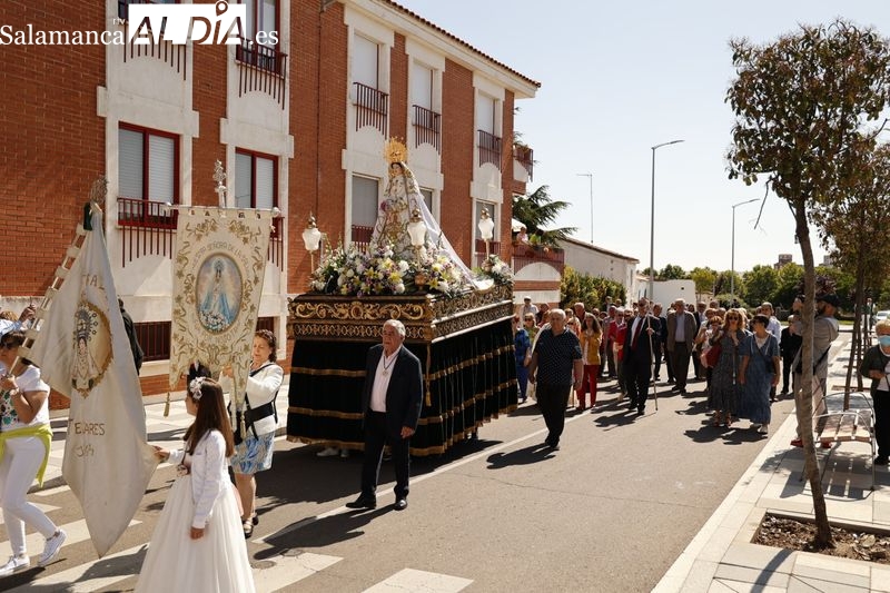 Foto 1 - Tejares celebra sus fiestas con la tradicional misa y procesión