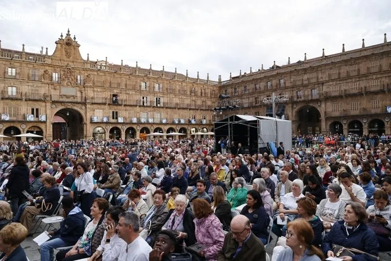 Foto 27 - Homenaje a Tom&aacute;s Bret&oacute;n con un concierto con m&aacute;s de 200 m&uacute;sicos y coralistas salmantinos