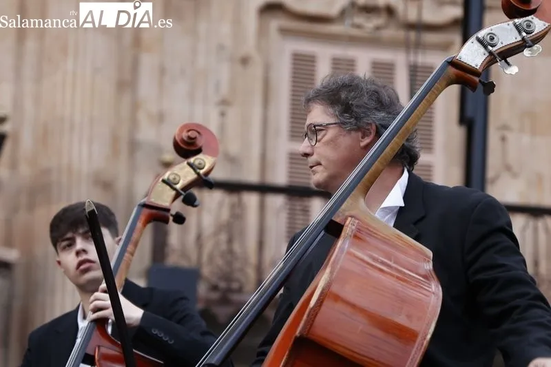 Foto 53 - Homenaje a Tom&aacute;s Bret&oacute;n con un concierto con m&aacute;s de 200 m&uacute;sicos y coralistas salmantinos