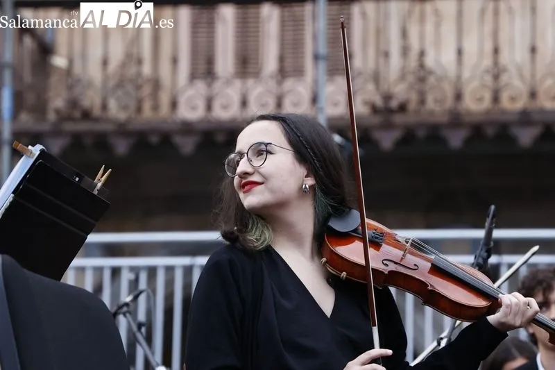 Foto 57 - Homenaje a Tom&aacute;s Bret&oacute;n con un concierto con m&aacute;s de 200 m&uacute;sicos y coralistas salmantinos
