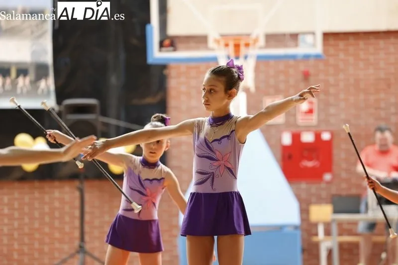 Festival Provincial de Majorettes en Carbajosa de la Sagrada. Fotos: David Sañudo