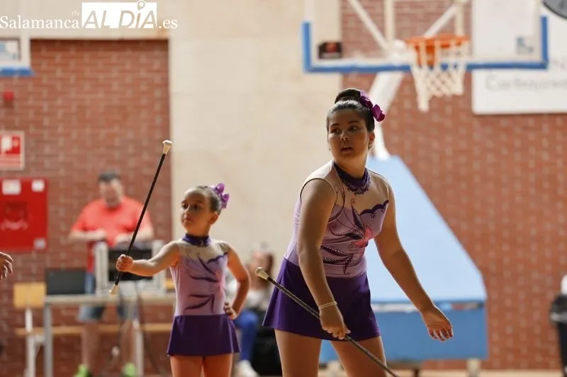 Festival Provincial de Majorettes en Carbajosa de la Sagrada. Fotos: David Sañudo