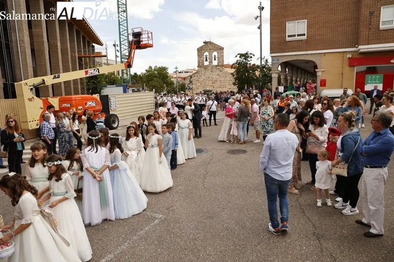 Procesión del Corpus en Carbajosa de la Sagrada. Fotos: David Sañudo