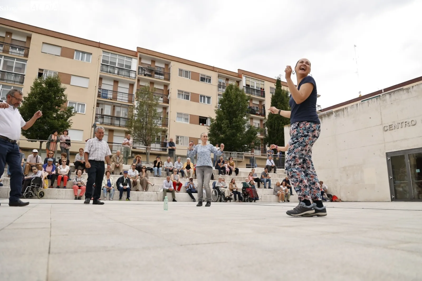 Bailes tradicionales en la plaza Trujillo. Fotos: David Sañudo