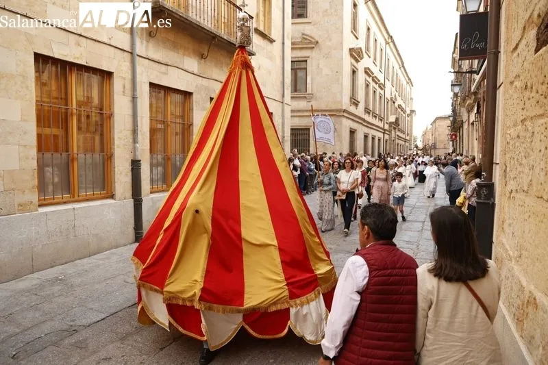 Eucaristía y procesión del Corpus en Salamanca. Fotos: David Sañudo