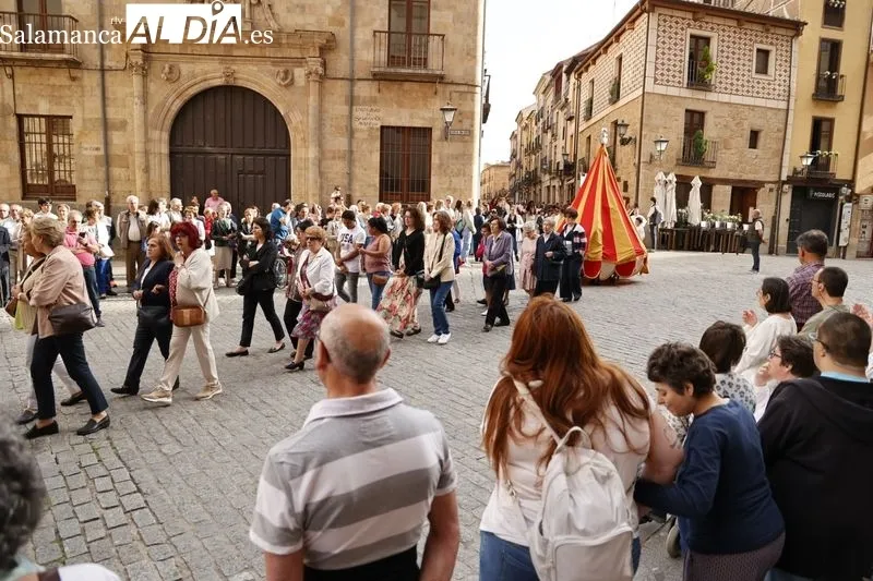 Eucaristía y procesión del Corpus en Salamanca. Fotos: David Sañudo