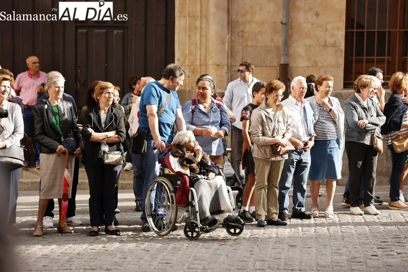 Eucaristía y procesión del Corpus en Salamanca. Fotos: David Sañudo