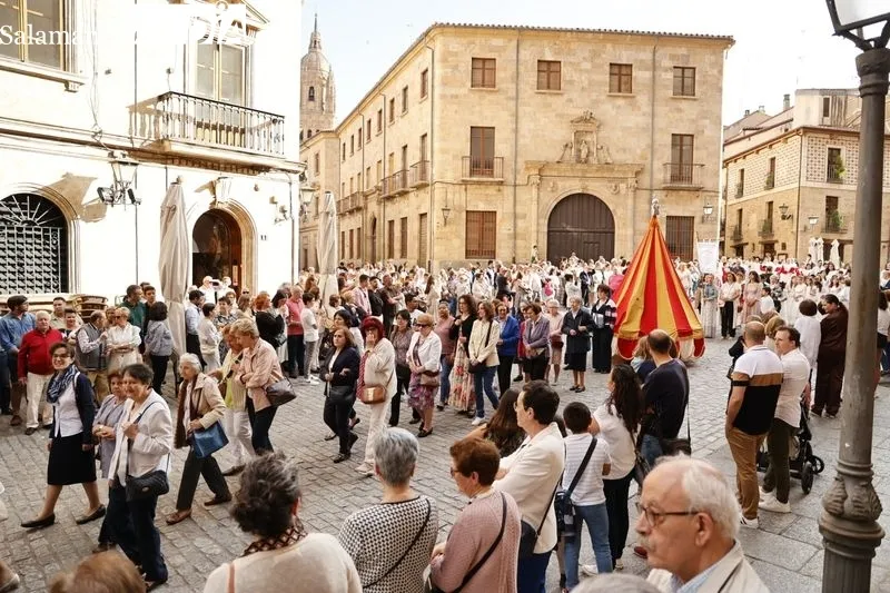 Eucaristía y procesión del Corpus en Salamanca. Fotos: David Sañudo