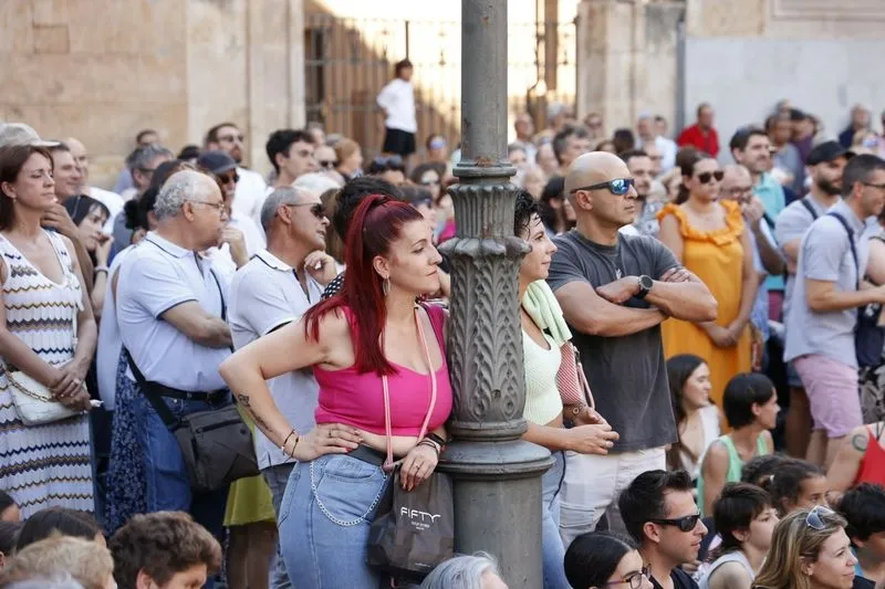 Foto 4 - Kanbahiota Trup llena de ambiente la plaza de Anaya con su espect&aacute;culo