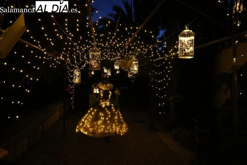 Foto 15 - Largas colas para disfrutar del &uacute;ltimo d&iacute;a del espect&aacute;culo de luz, arte y nuevas tecnolog&iacute;as en el Huerto de Calixto y Melibea