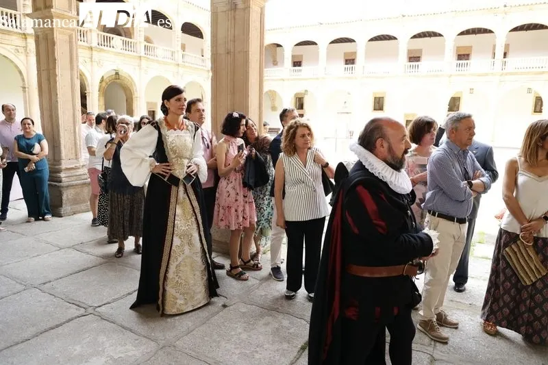 Foto 6 - 120 comensales disfrutan de la simulaci&oacute;n del banquete de bodas de Felipe II y Mar&iacute;a Manuela de Portugal