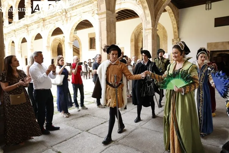 Foto 8 - 120 comensales disfrutan de la simulaci&oacute;n del banquete de bodas de Felipe II y Mar&iacute;a Manuela de Portugal