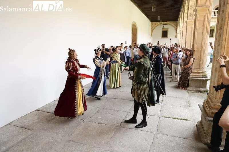 Foto 9 - 120 comensales disfrutan de la simulaci&oacute;n del banquete de bodas de Felipe II y Mar&iacute;a Manuela de Portugal