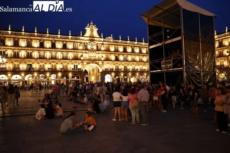 Foto 4 - La Plaza Mayor pone el colof&oacute;n al FACYL 2023 con Videomapping