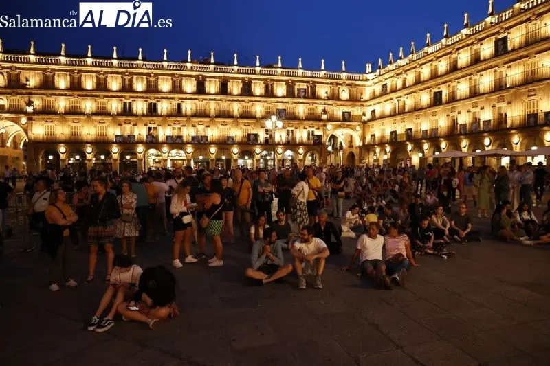 Foto 5 - La Plaza Mayor pone el colof&oacute;n al FACYL 2023 con Videomapping