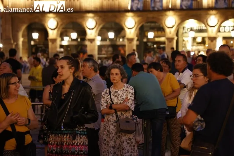 Foto 6 - La Plaza Mayor pone el colof&oacute;n al FACYL 2023 con Videomapping