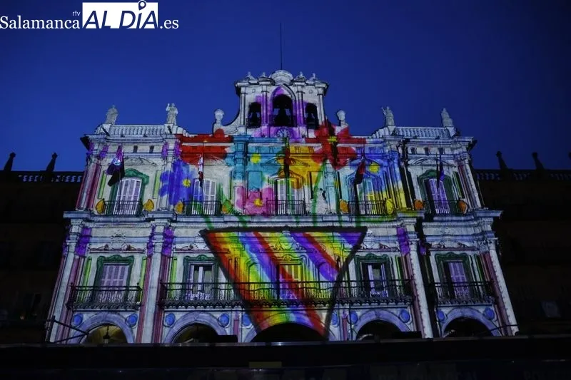 Foto 11 - La Plaza Mayor pone el colof&oacute;n al FACYL 2023 con Videomapping