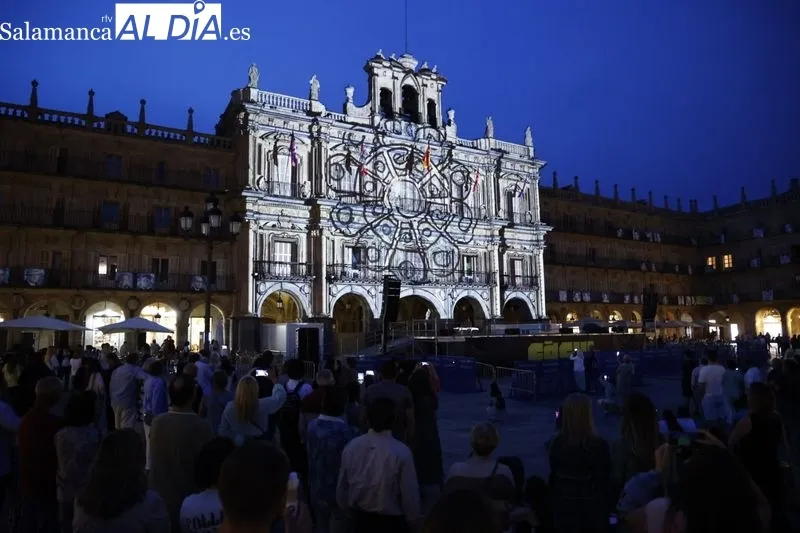 Foto 14 - La Plaza Mayor pone el colof&oacute;n al FACYL 2023 con Videomapping