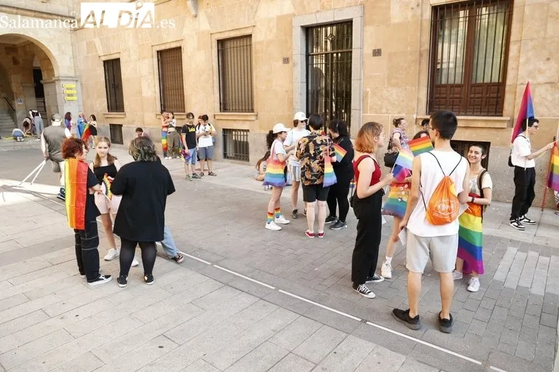 Foto 4 - Manifestaci&oacute;n: la Gran V&iacute;a se llena de banderas LGTBI+