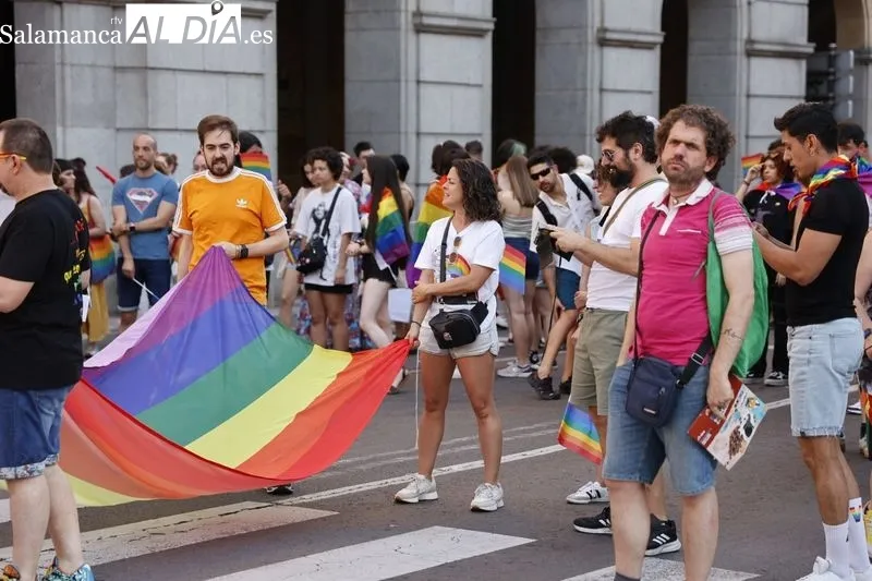 Foto 9 - Manifestaci&oacute;n: la Gran V&iacute;a se llena de banderas LGTBI+