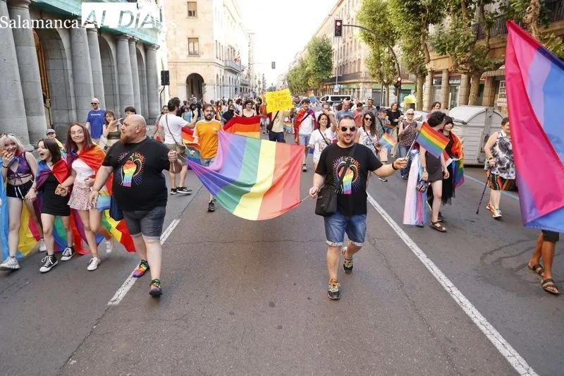 Foto 12 - Manifestaci&oacute;n: la Gran V&iacute;a se llena de banderas LGTBI+