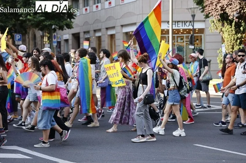 Foto 23 - Manifestaci&oacute;n: la Gran V&iacute;a se llena de banderas LGTBI+