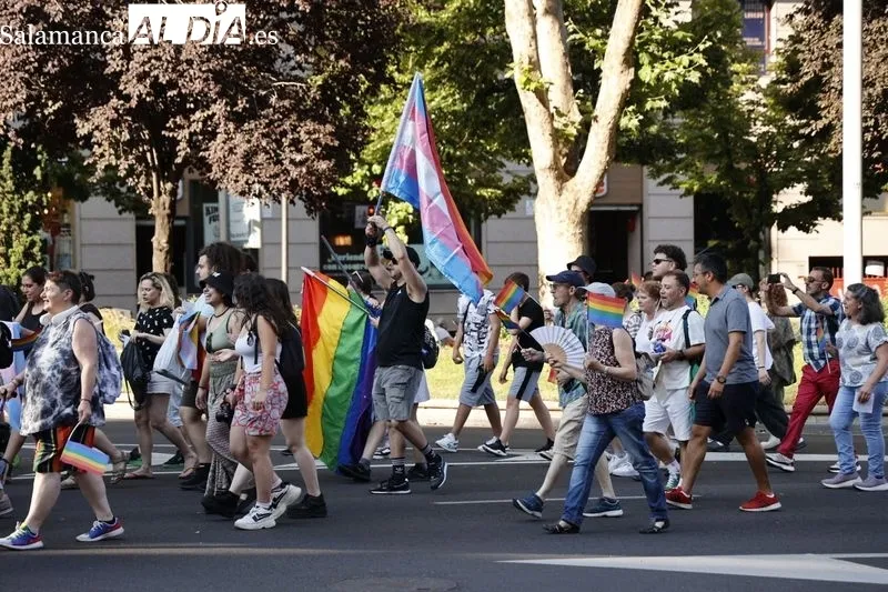 Foto 24 - Manifestaci&oacute;n: la Gran V&iacute;a se llena de banderas LGTBI+