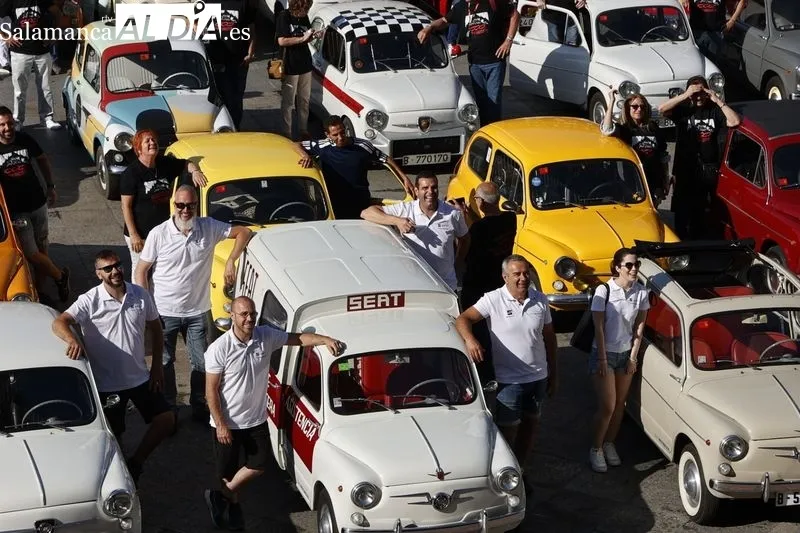 Foto 46 - M&aacute;s de un centenar de Seat 600 invaden la Plaza Mayor