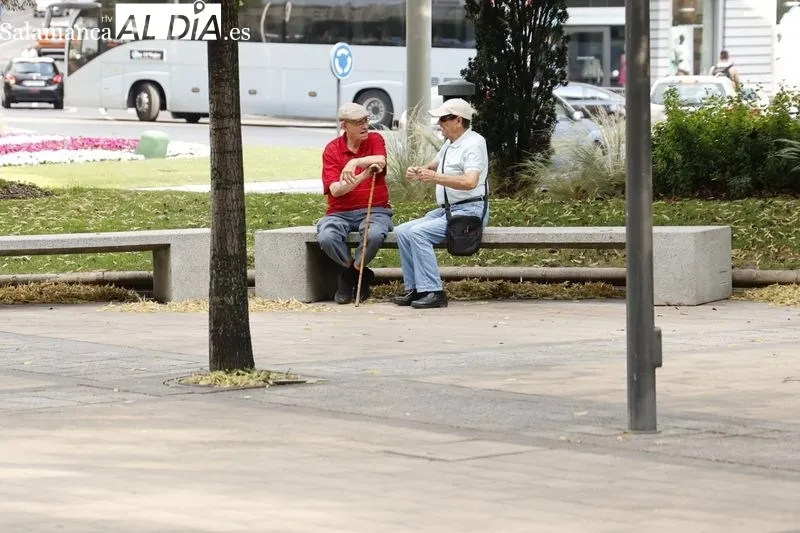 Foto 12 - Los salmantinos sufren el calor y el bochorno en la tarde de este domingo