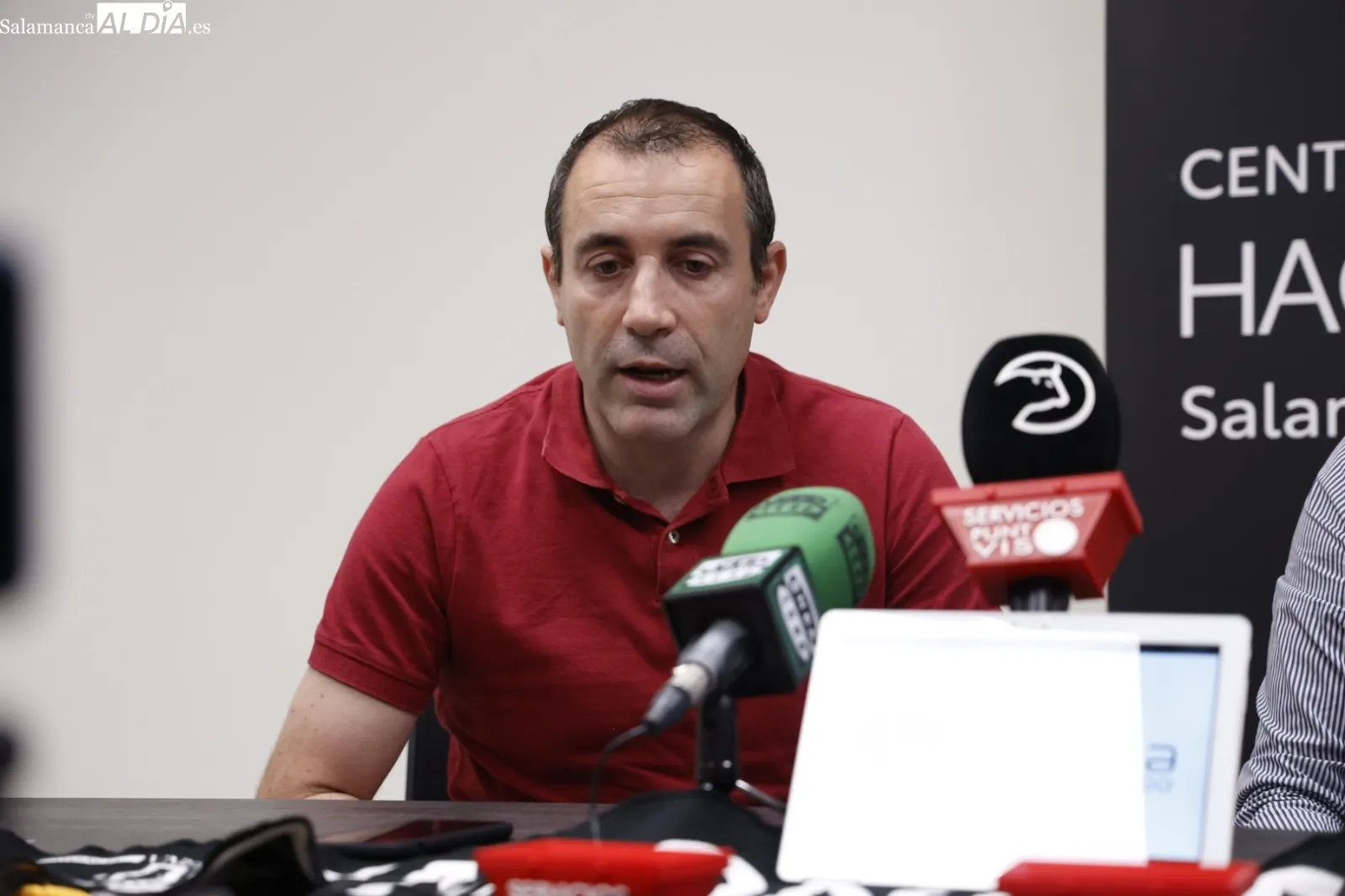 Foto 6 - Rub&eacute;n Andr&eacute;s se muestra "muy ilusionado" con su etapa en Unionistas