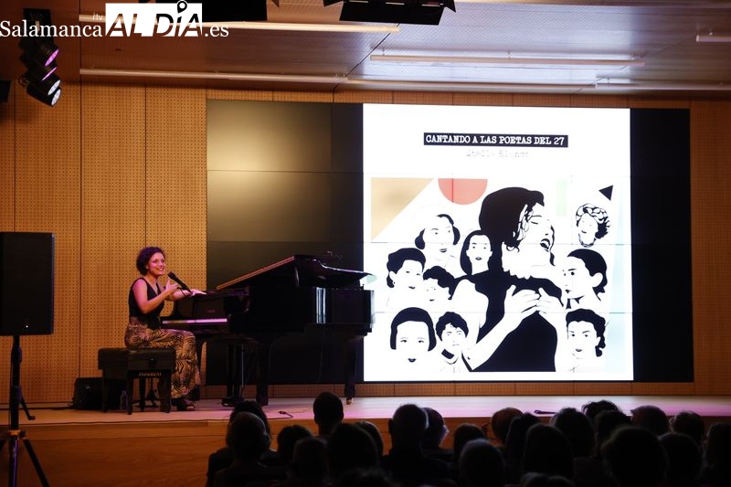 La pianista, compositora y cantante Sheila Blanco pone voz a las mejores autoras de la Generación del 27