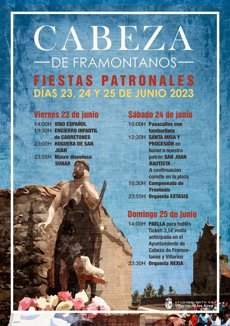 Foto 2 - Cabeza de Framontanos celebrar&aacute; San Juan con dos verbenas con orquesta y una paellada