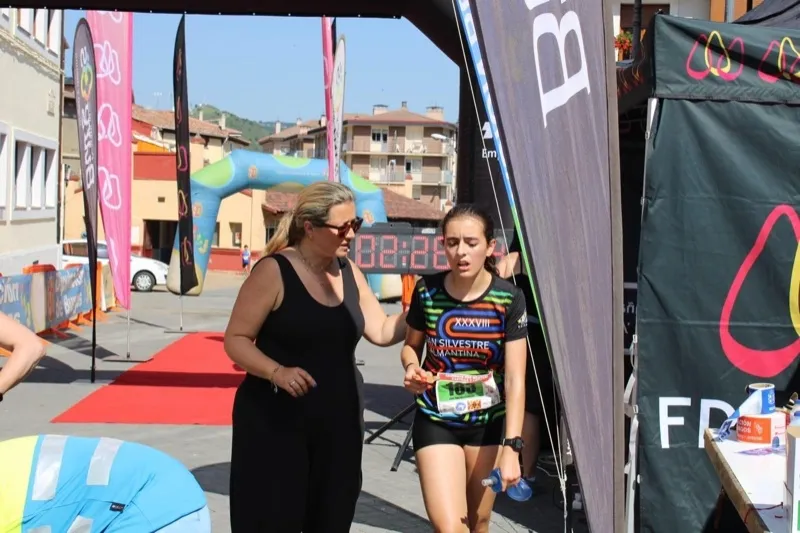 Luna Sánchez, del Club Salandar, se coronaba como la segunda mejor del campeonato autonómico de carreras por montaña