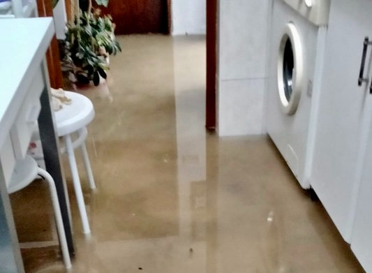 Las 'casas bajas' de Chamberí se inundaban tras la tormenta de este jueves
