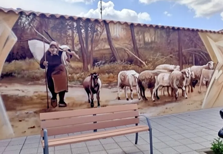Cantalpino rinde homenaje a Patricia Sánchez 'La curandera' con un gran mural
