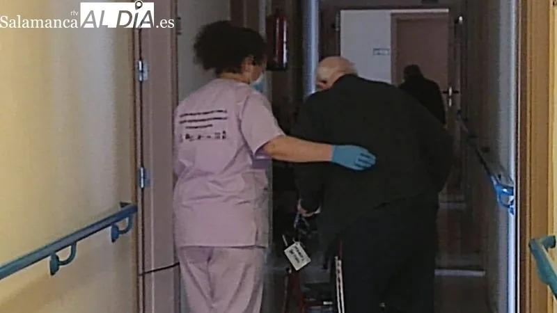Las alumnas han trabajado con los internos de las dos residencias de Lumbrales