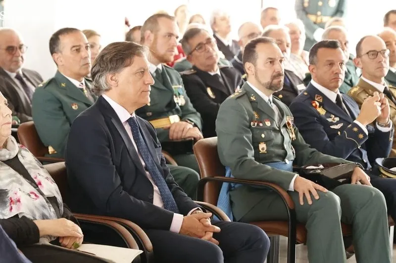 Celebración en la Comandancia de Salamanca del 179 aniversario de la Fundación del Cuerpo de la Guardia Civil. Foto de David Sañudo
