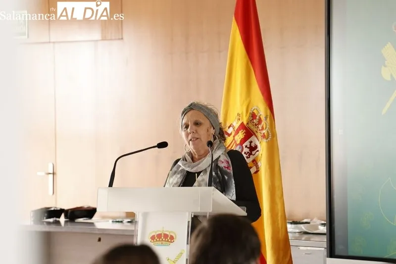 Celebración en la Comandancia de Salamanca del 179 aniversario de la Fundación del Cuerpo de la Guardia Civil. Foto de David Sañudo