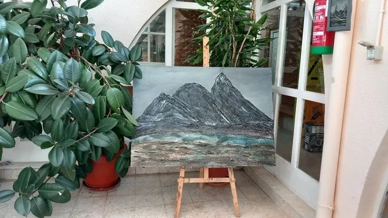 Foto 2 - Los alumnos de Pedro Garc&iacute;a realizan una exposici&oacute;n en El Encinar