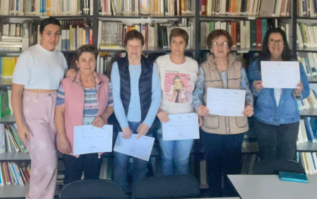 Clausurado el curso de nuevas tecnologías impartido en Peñaparda